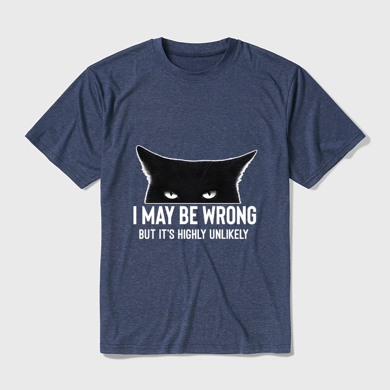 Tokyo-Tiger Cat Can Do No Wrong Cotton Blend T-Shirt
