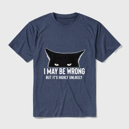 Tokyo-Tiger Cat Can Do No Wrong Cotton Blend T-Shirt