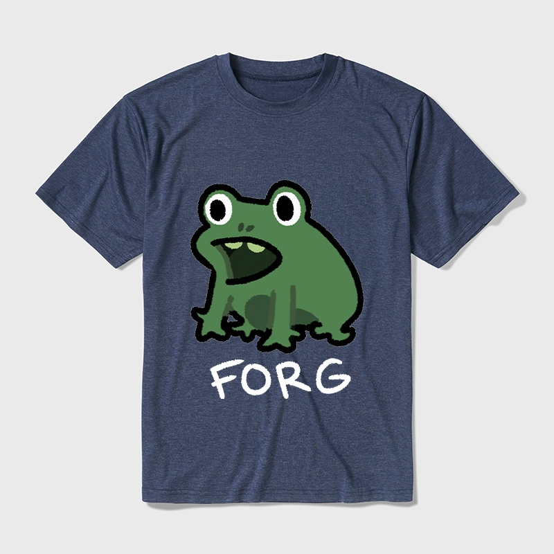 Tokyo-Tiger Funny Forg Japan Cotton Blend T-Shirt