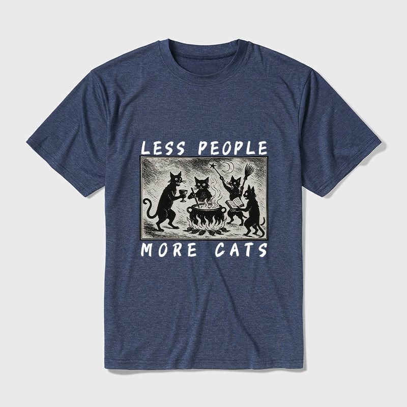 Tokyo-Tiger Cat Sacrifice Ceremony Cotton Blend T-Shirt
