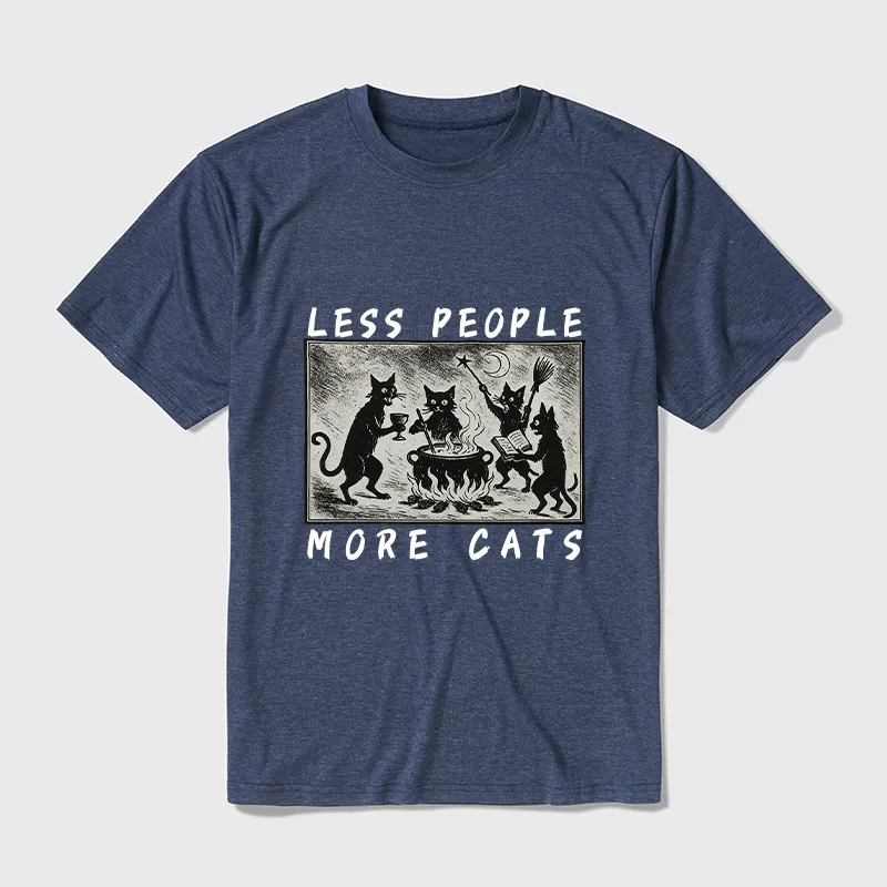 Tokyo-Tiger Cat Sacrifice Ceremony Cotton Blend T-Shirt