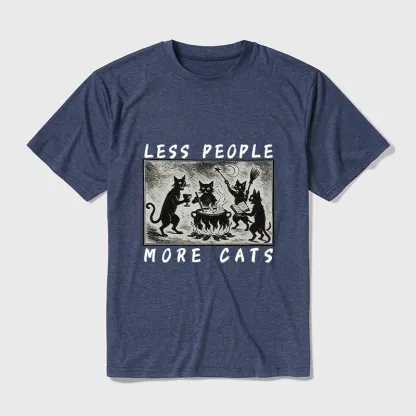 Tokyo-Tiger Cat Sacrifice Ceremony Cotton Blend T-Shirt