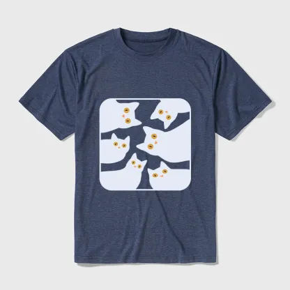 Tokyo-Tiger Cats Are Watching You Cotton Blend T-Shirt