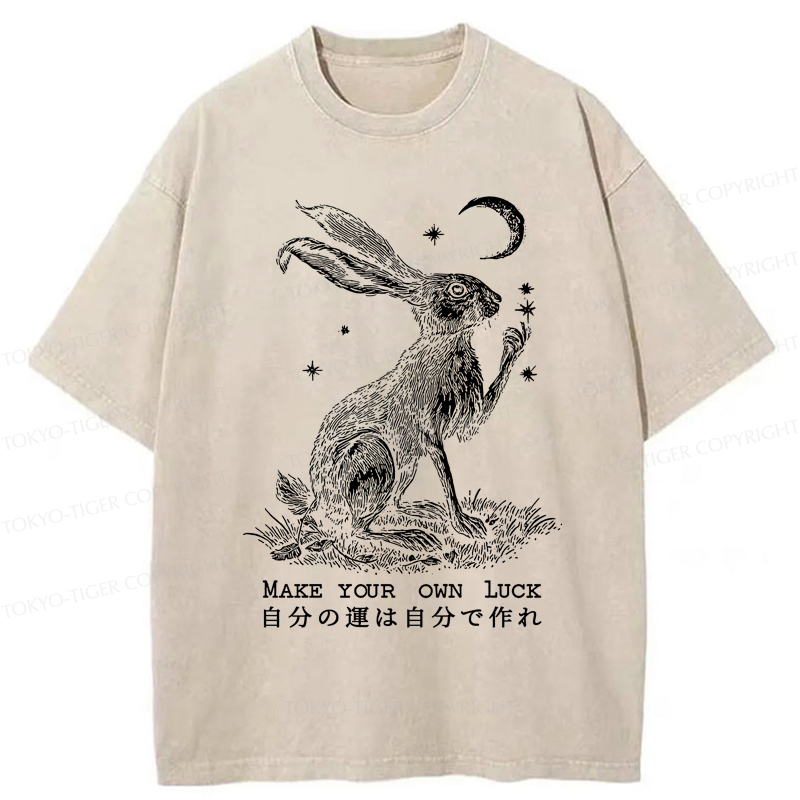 Tokyo-Tiger Magic Rabbit Washed T-Shirt