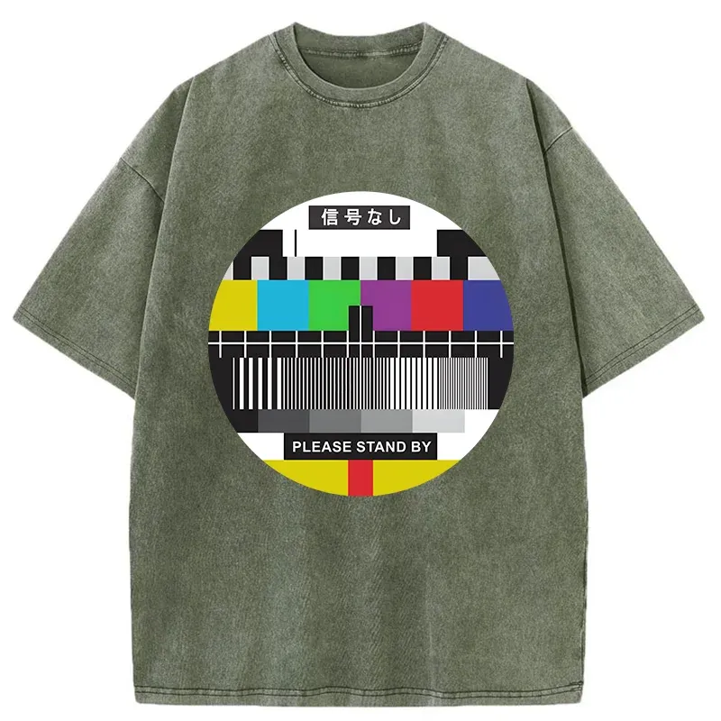 Tokyo-Tiger No Signal Japan Washed T-Shirt