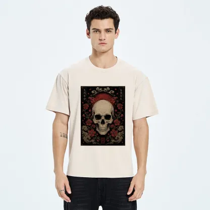 Tokyo-Tiger Sakura And The Dead Washed T-Shirt