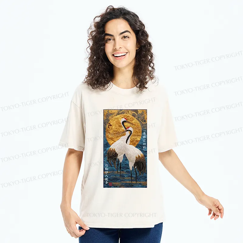 Tokyo-Tiger Fall Seven, Rise Eight - Haste Makes Waste Washed T-Shirt