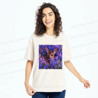 Tokyo-Tiger Deer：Caught by Bambi Eyes Washed T-Shirt