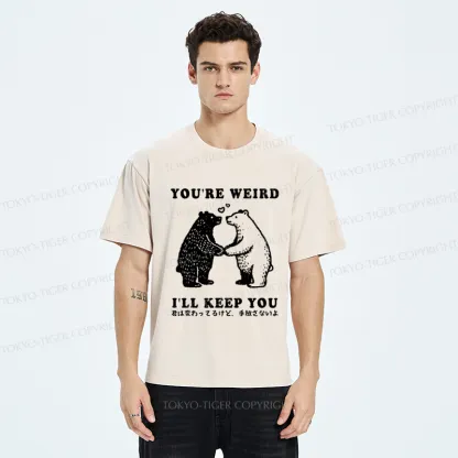 Tokyo-Tiger Forever Weird, Forever Yours Washed T-Shirt