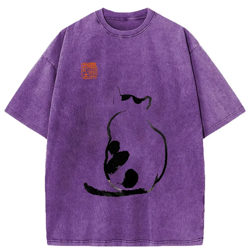 Tokyo-Tiger Cat's Back Japan Washed T-Shirt