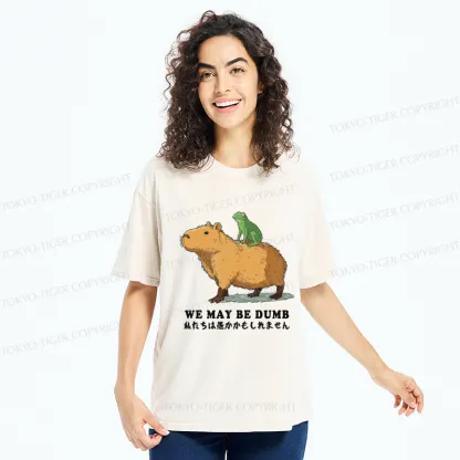 Tokyo-Tiger Dumb & Dumber Duo Washed T-Shirt