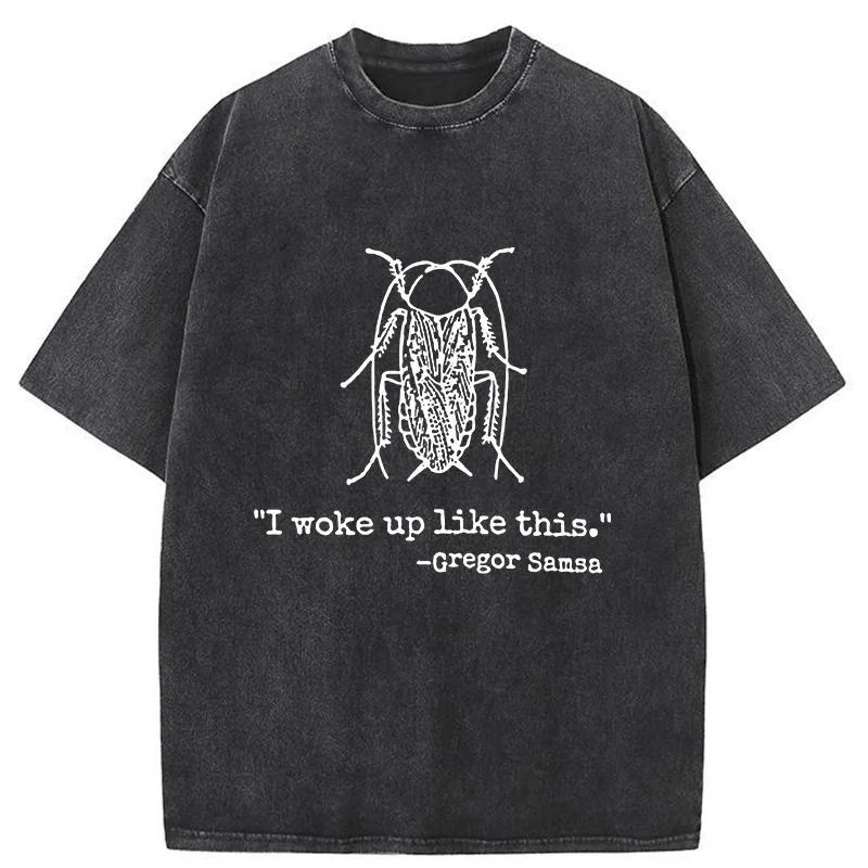 Tokyo-Tiger I Woke Up Like This Washed T-Shirt
