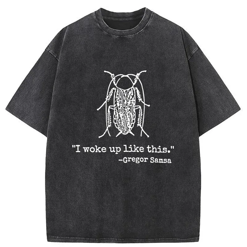 Tokyo-Tiger I Woke Up Like This Washed T-Shirt