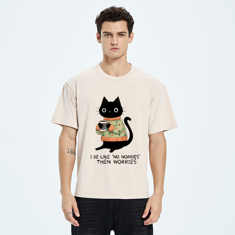 Tokyo-Tiger I’m Fine... But Am I? Washed T-Shirt