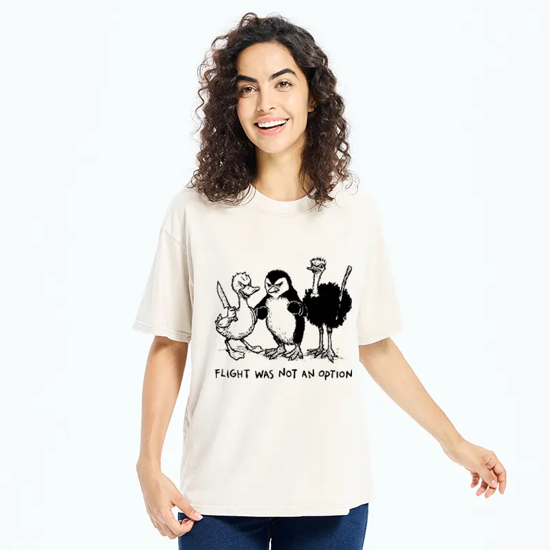 Tokyo-Tiger No Wings, No Problem Washed T-Shirt