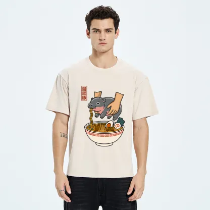 Tokyo-Tiger Noodles Got Me Washed T-Shirt