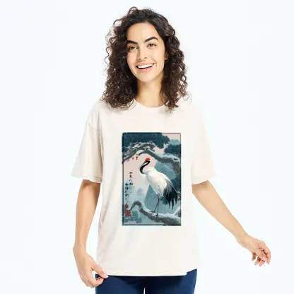 Tokyo-Tiger Timeless Pine, Today's Reflection Washed T-Shirt