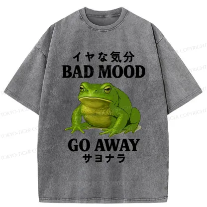 Tokyo-Tiger Goodbye To Bad Moods Washed T-Shirt