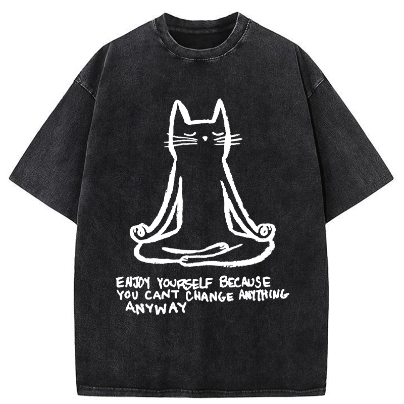 Tokyo-Tiger Can't Change, Just Chill Washed T-Shirt