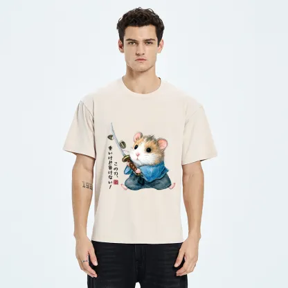 Tokyo-Tiger Heavy Sword, Strong Heart Washed T-Shirt