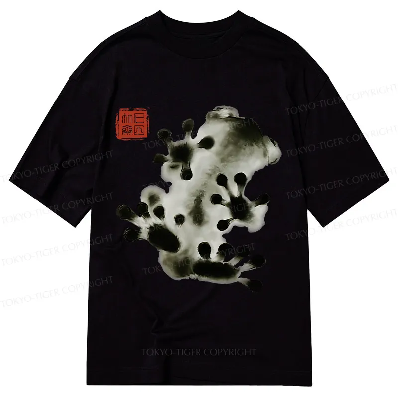 Tokyo-Tiger Ink Painting Frog Classic T-Shirt
