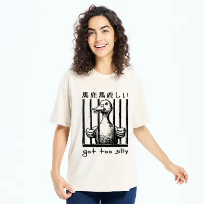 Tokyo-Tiger Silly Goose Lockup Washed T-Shirt