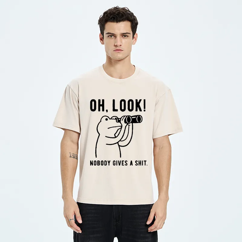 Tokyo-Tiger Frog of Indifference Washed T-Shirt