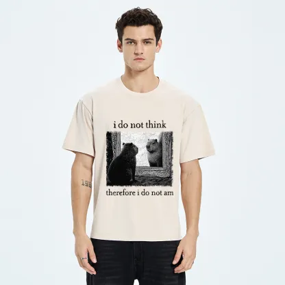 Tokyo-Tiger Capybara Paradox Washed T-Shirt