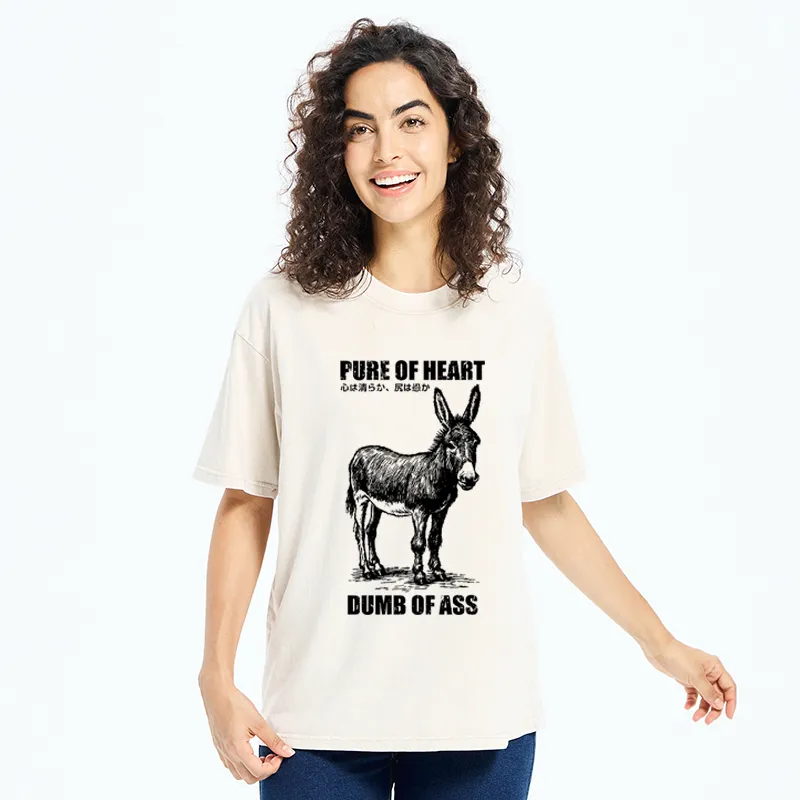 Tokyo-Tiger Good Heart, Empty Head Washed T-Shirt