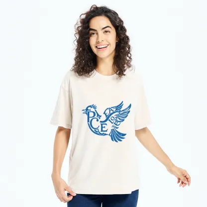 Tokyo-Tiger Peace Dove Washed T-Shirt