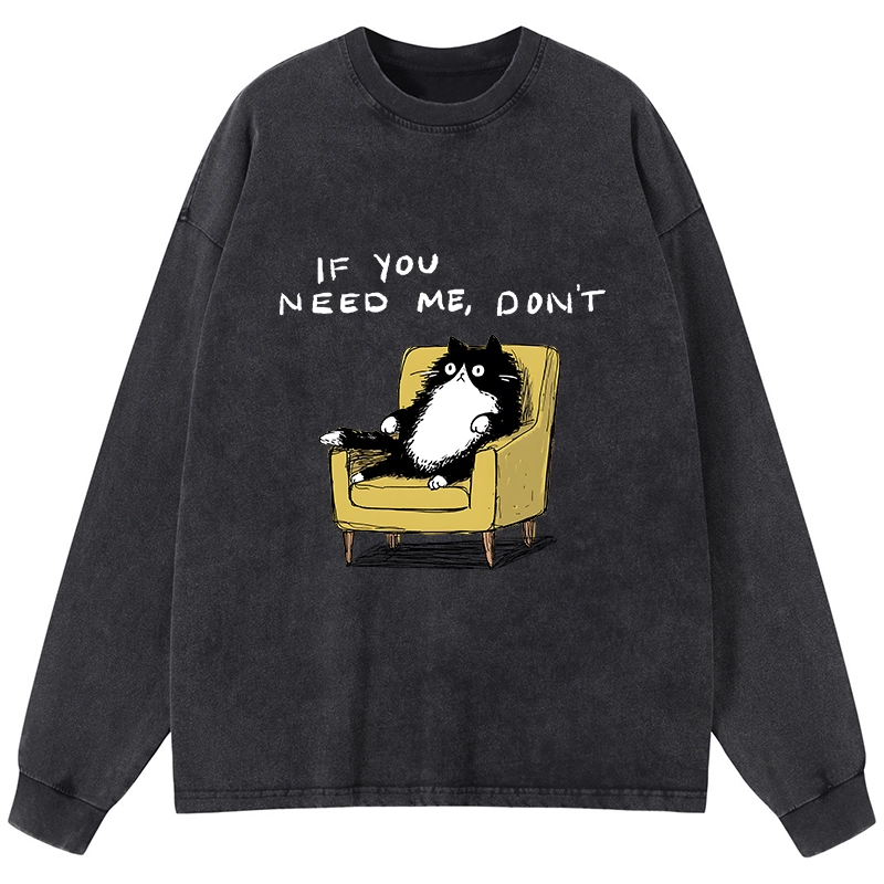 Tokyo-Tiger Unavailable Cat Long Sleeve T-Shirt