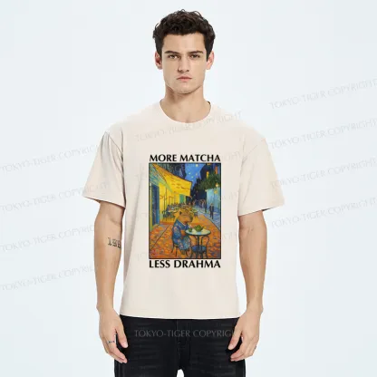 Tokyo-Tiger Funny More Matcha Less Drama Capybara Poster T-Shirt 