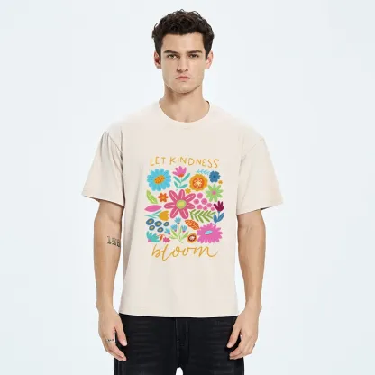 Tokyo-Tiger Let Kindness Bloom Always Washed T-Shirt