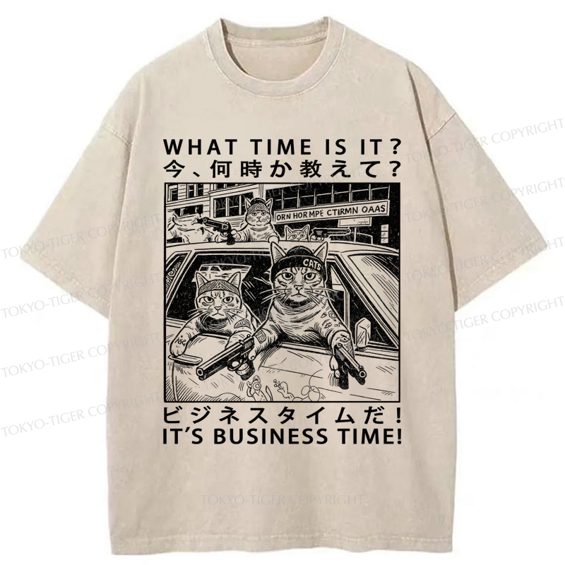 Tokyo-Tiger Feline Mafia: It's Business Time T-Shirt