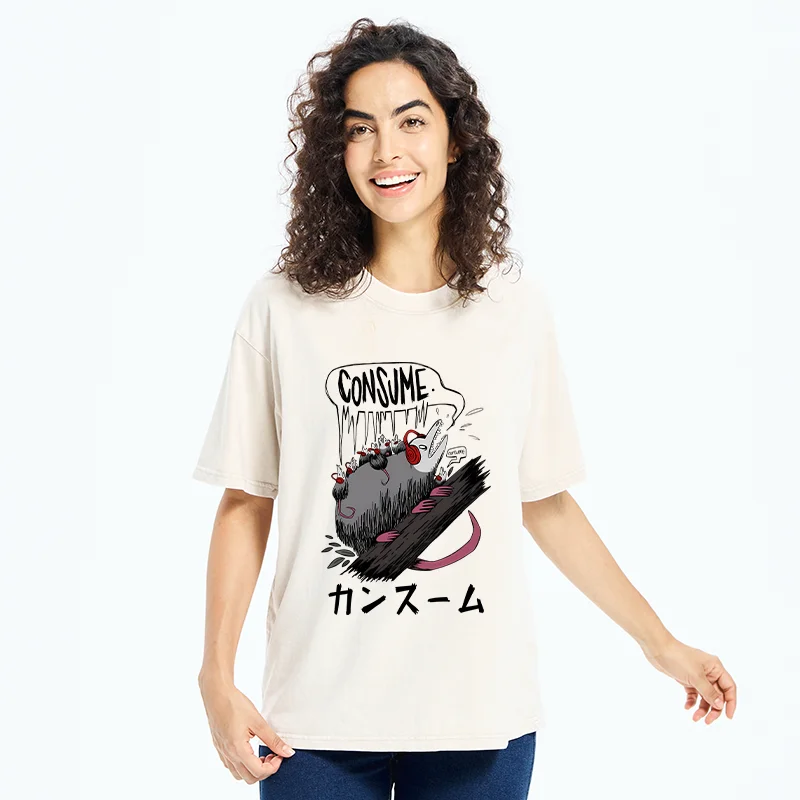 Tokyo-Tiger Consume Possum Japan Washed T-Shirt