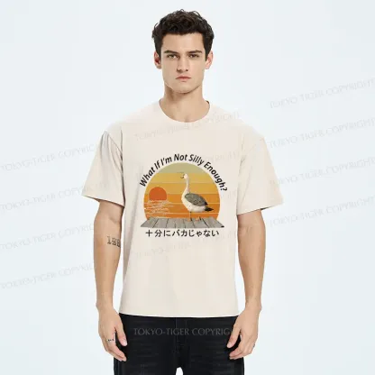 Tokyo-Tiger Not A Particularly Stupid Goose Washed T-Shirt