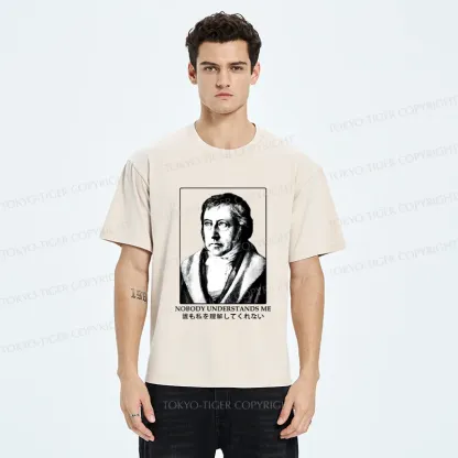 Tokyo-Tiger Nobody Understands Me Washed T-Shirt