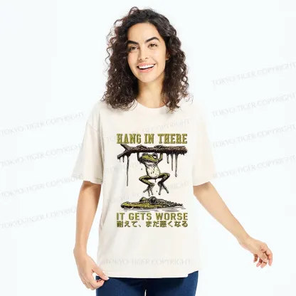 Tokyo-Tiger Desperate Frog Washed T-Shirt