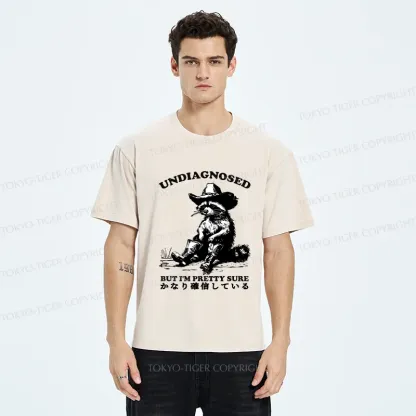 Tokyo-Tiger Confirmed Raccoon Washed T-Shirt