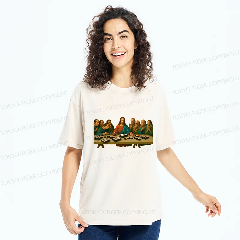 Tokyo-Tiger The Last Sushi Washed T-Shirt