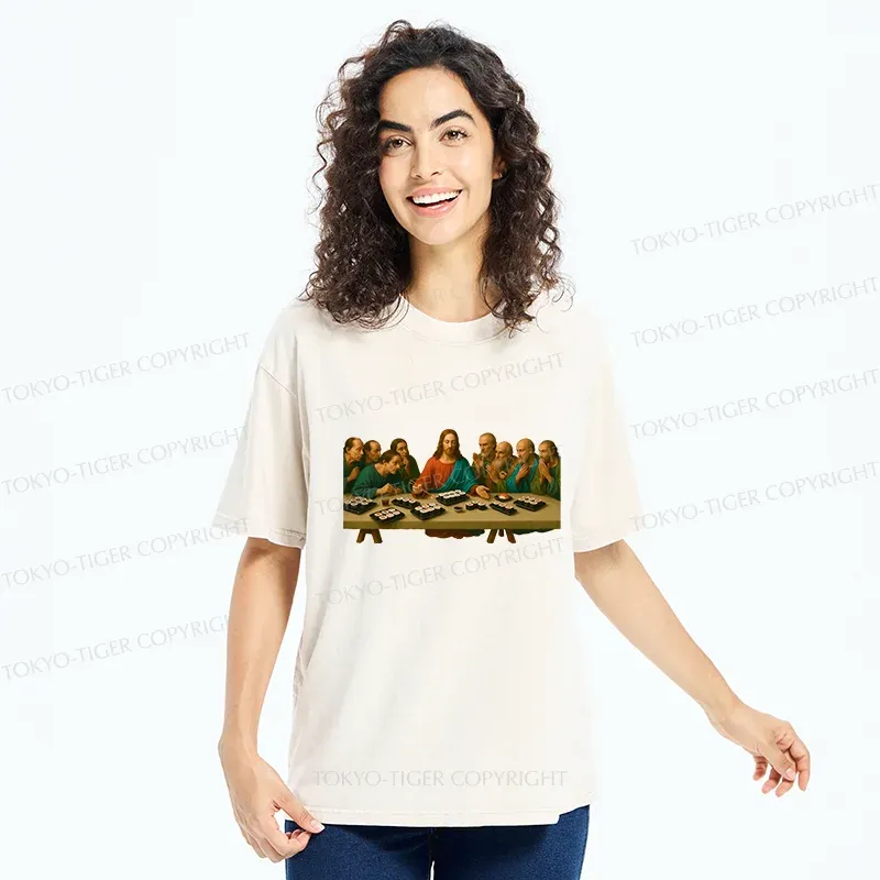 Tokyo-Tiger The Last Sushi Washed T-Shirt