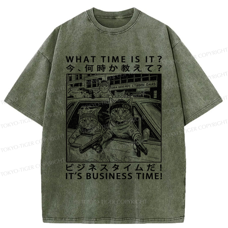 Tokyo-Tiger Feline Mafia: It's Business Time T-Shirt