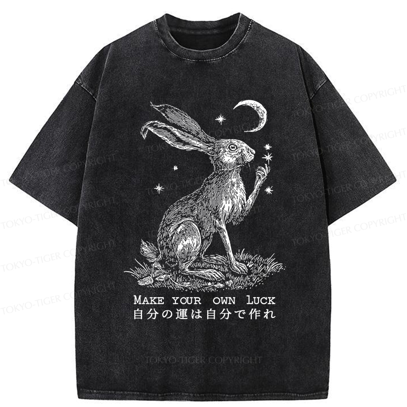 Tokyo-Tiger Magic Rabbit Washed T-Shirt