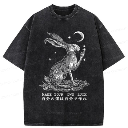 Tokyo-Tiger Magic Rabbit Washed T-Shirt