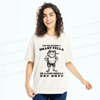 Tokyo-Tiger Farting Frog Washed T-Shirt