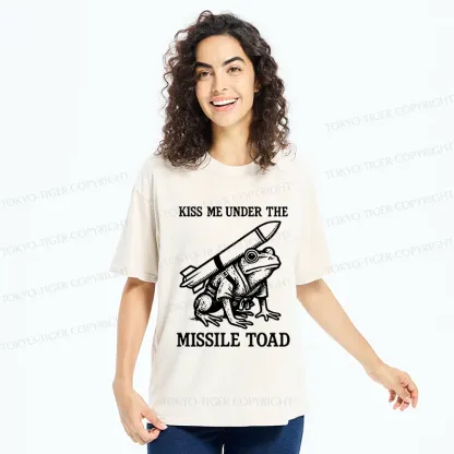 Tokyo-Tiger Missile Frog Washed T-Shirt