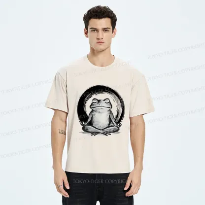 Tokyo-Tiger Zen Frog Washed T-Shirt