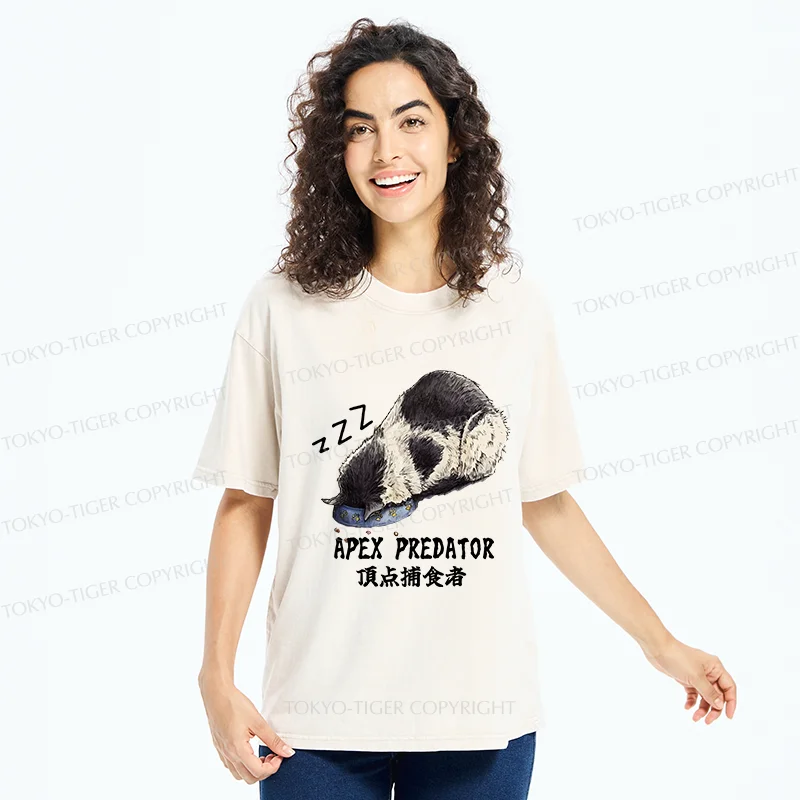 Tokyo-Tiger Apex Predator Washed T-Shirt