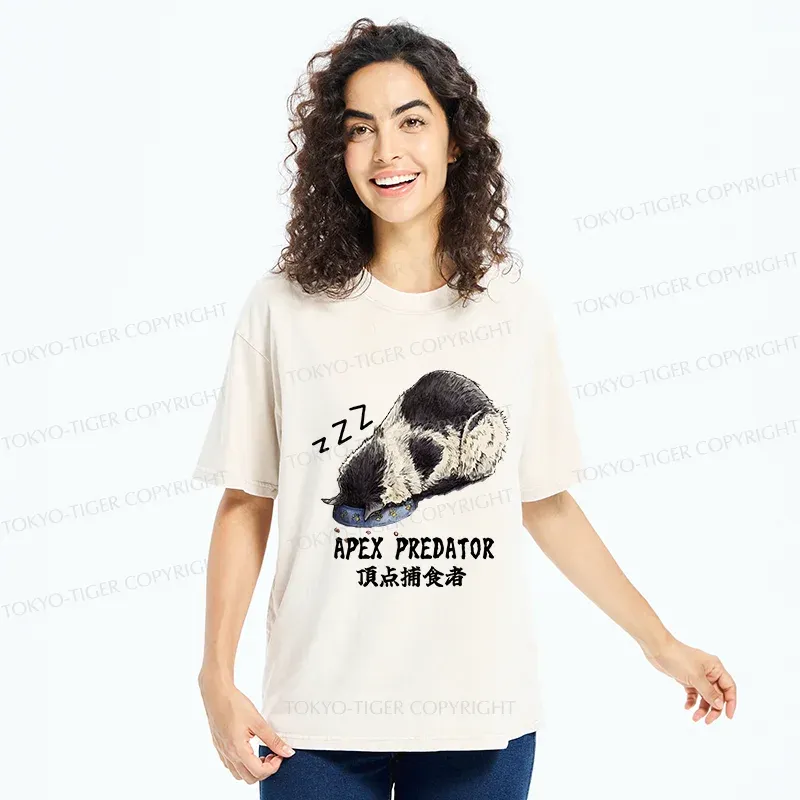 Tokyo-Tiger Apex Predator Washed T-Shirt