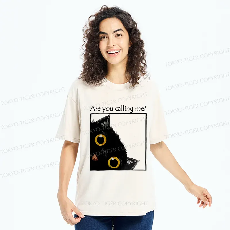 Tokyo-Tiger Silly Kitten Washed T-Shirt